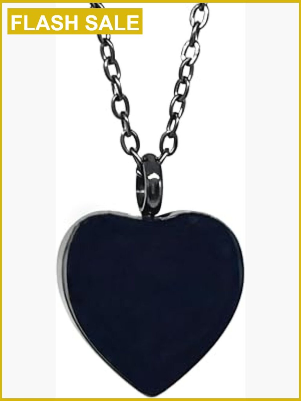 Stainless Steel Cremation Urn Pendant Necklace Memorial Ashes Jewelry